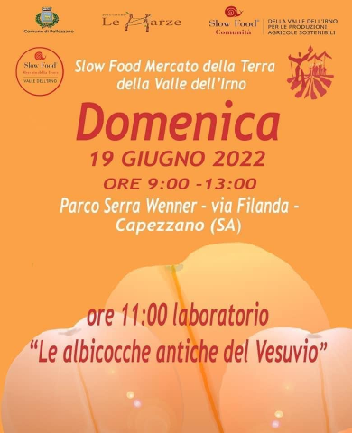 19 giugno, VI edizione  2022 di Slow Food Mercato della Terra 