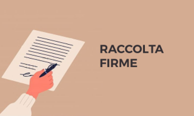 RACCOLTA FIRME PER PROPOSTA DI REFERENDUM CONTRO LA CACCIA