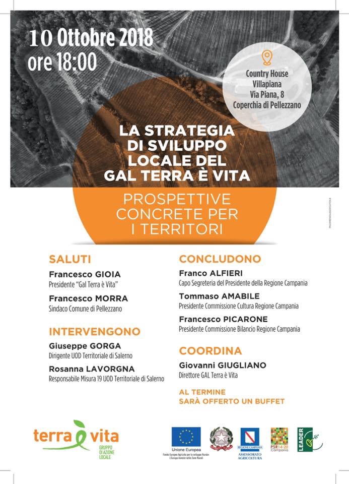 Presentazione Strategia di Sviluppo Locale Gal Terra è Vita