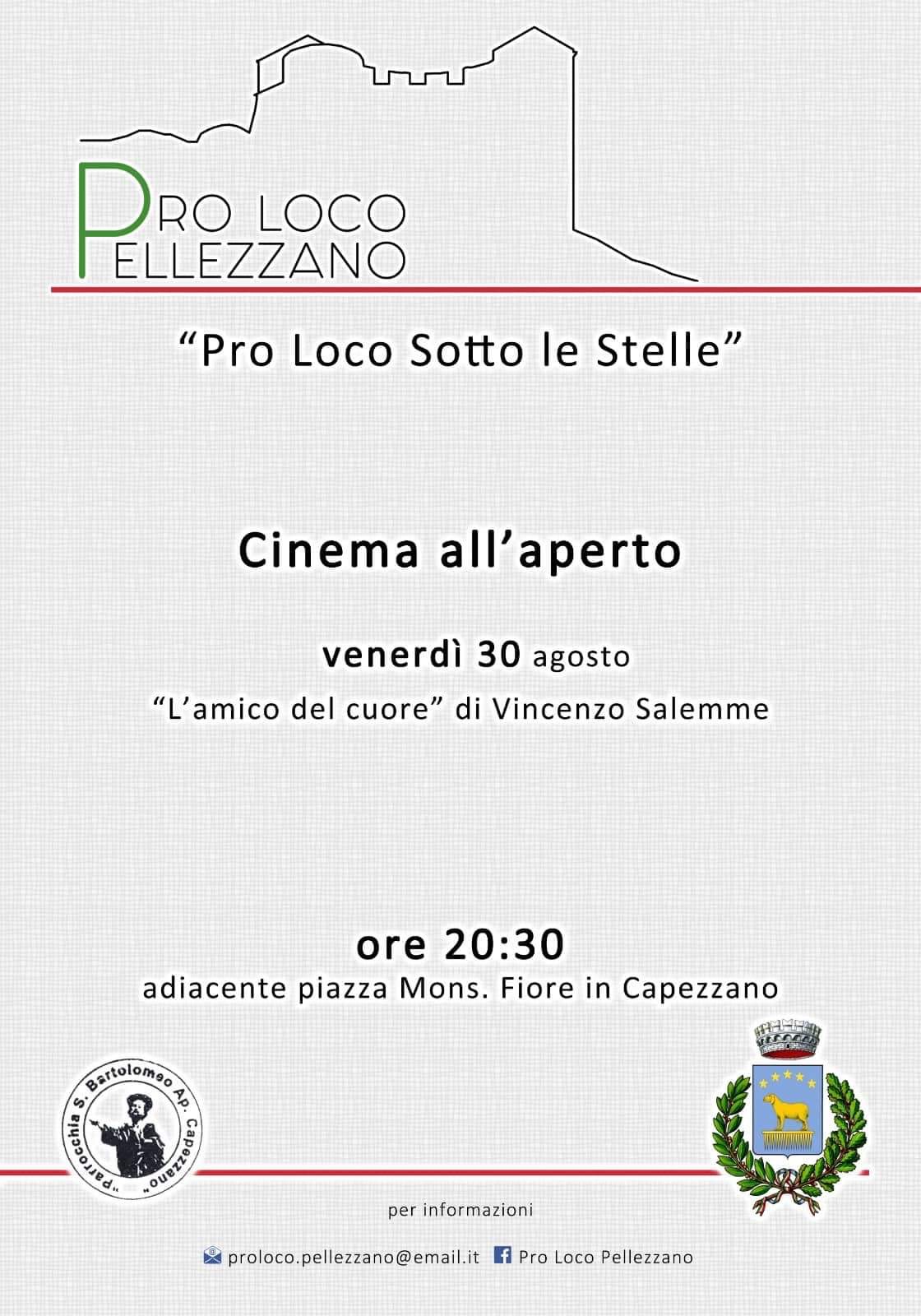 Seconda serata del cinema all’aperto 