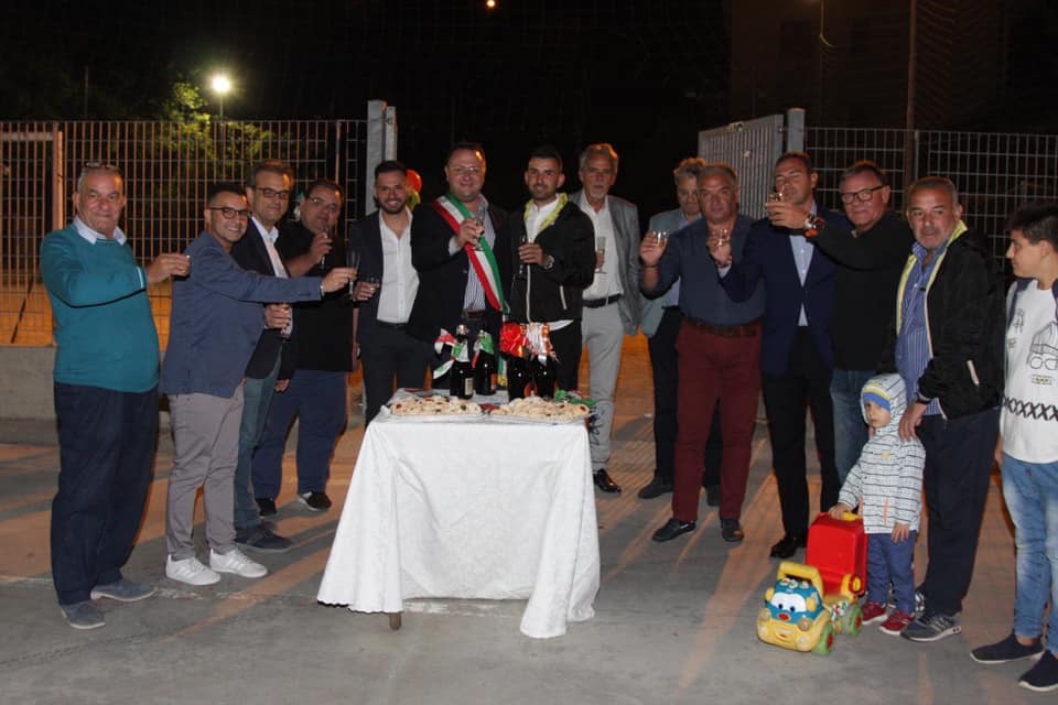 Inizio dei lavori del nuovo impianto sportivo di Pellezzano
