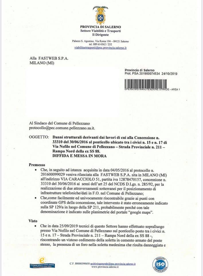 Via Nofilo, gli sviluppi  