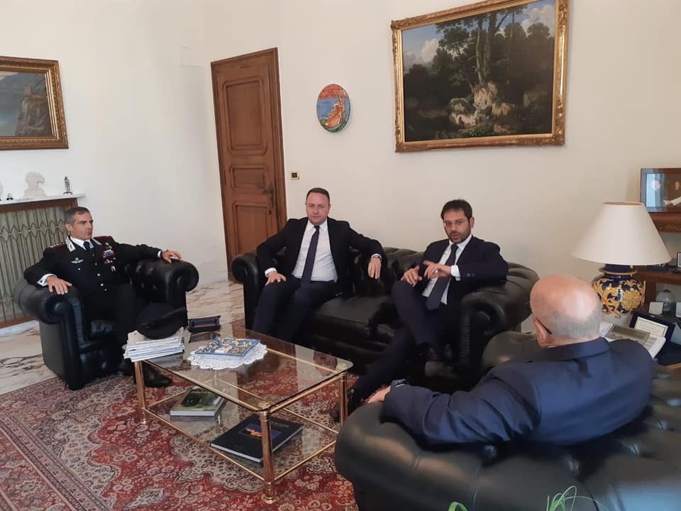 Caserma dei Carabinieri, il Sindaco dal Prefetto