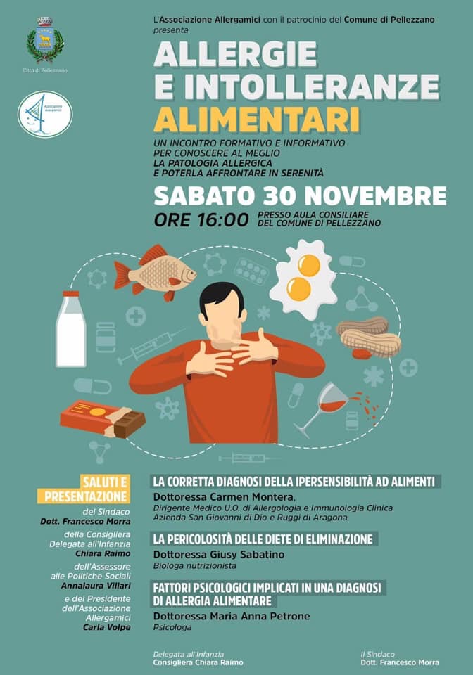 Incontro formativo sulle allergie ed intolleranze alimentari