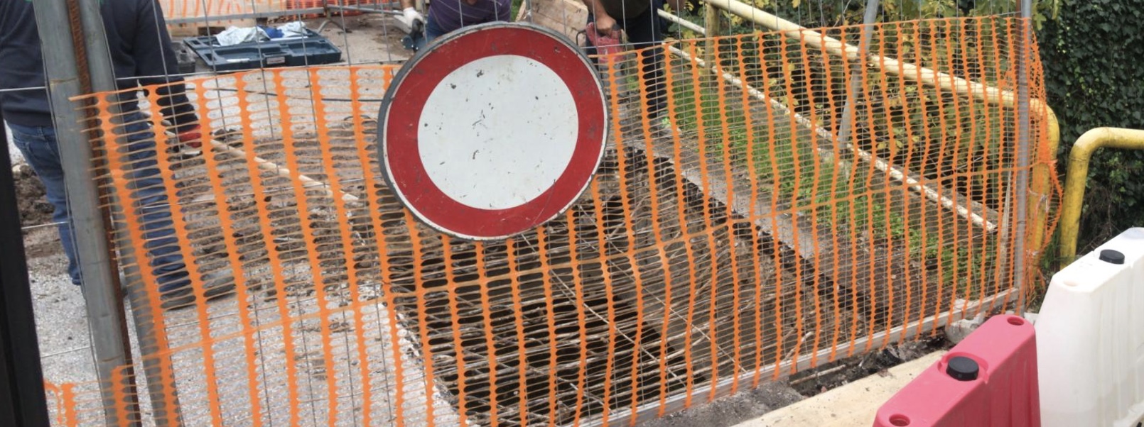 Iniziati i lavori per il ripristino della viabilità a Via Nofilo