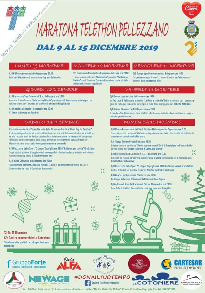 Maratona Telethon a scuola 