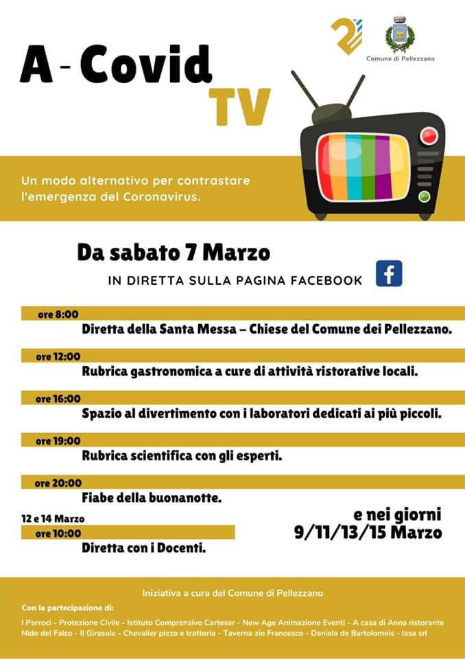 A-COVID TV: videomessaggio Dirigente Scolastico