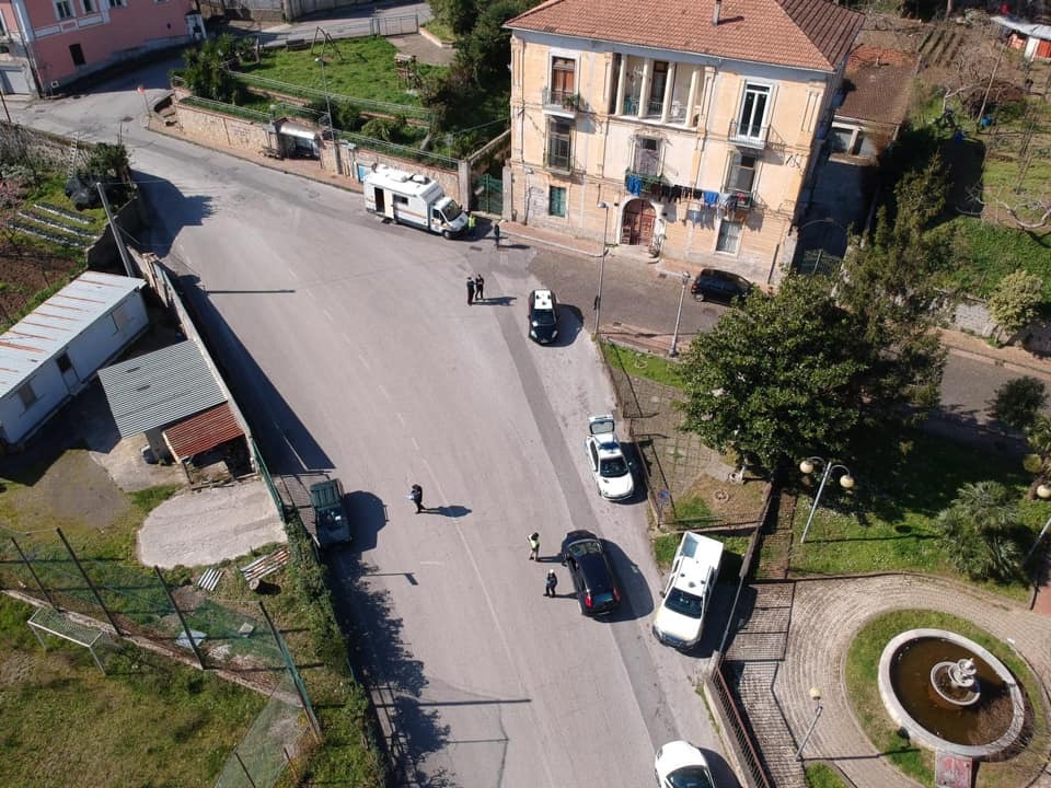 Droni sul territorio per i controlli 