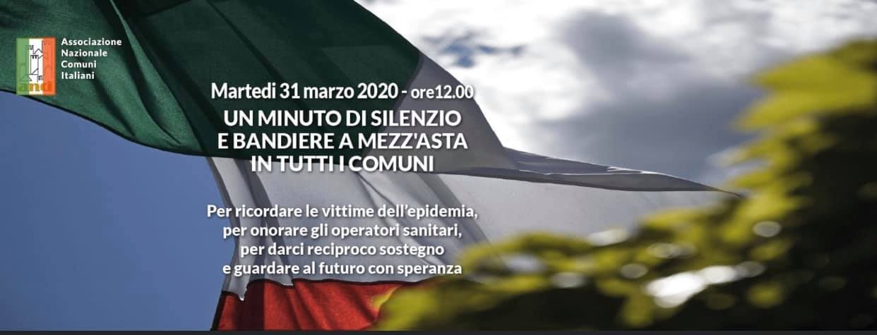 Alle 12 minuto di silenzio per le vittime della pandemia