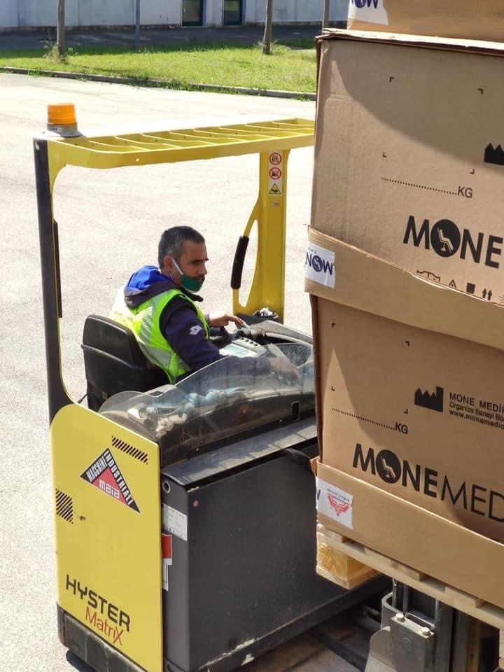 La Protezione Civile di Pellezzano al servizio degli ospedali 