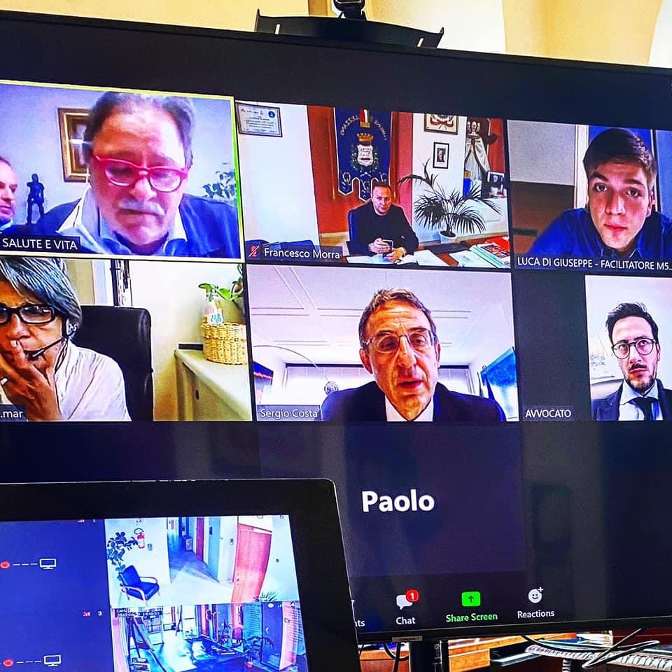 Videoconferenza con il Ministro Costa