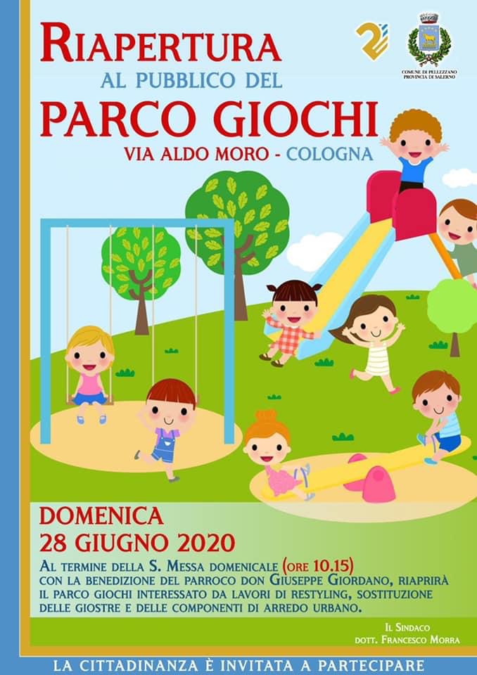 Inaugurazione nuovo parco giochi Cologna