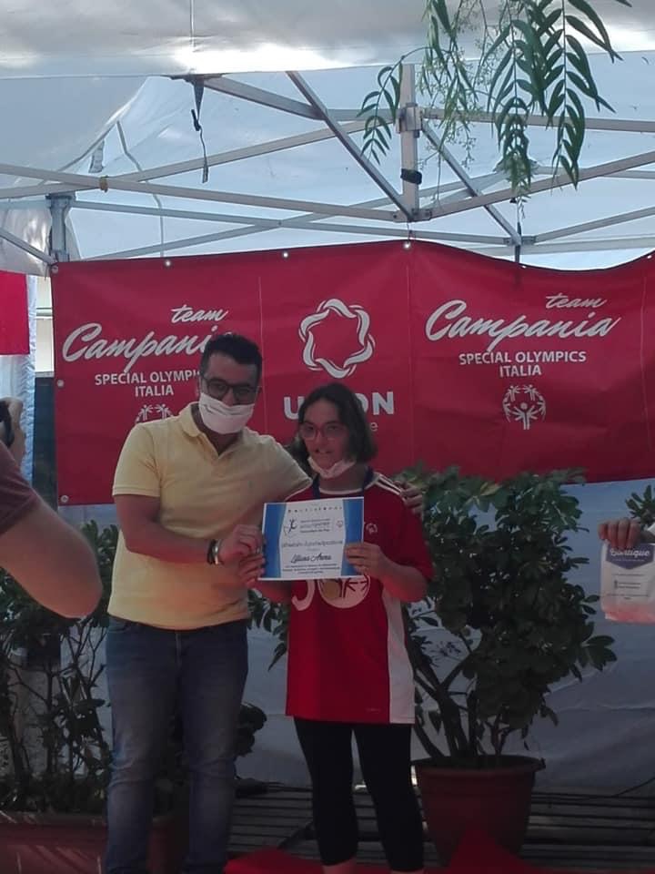 Premiazione degli sportivi disabili 