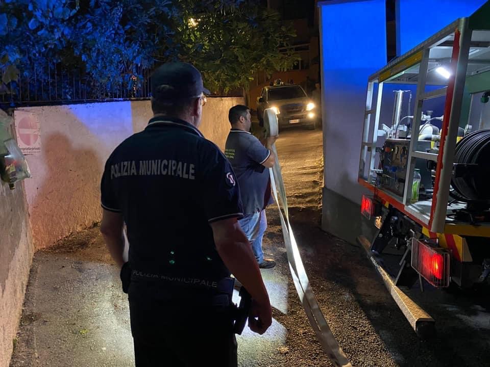 Interventi antincendio a Pellezzano 