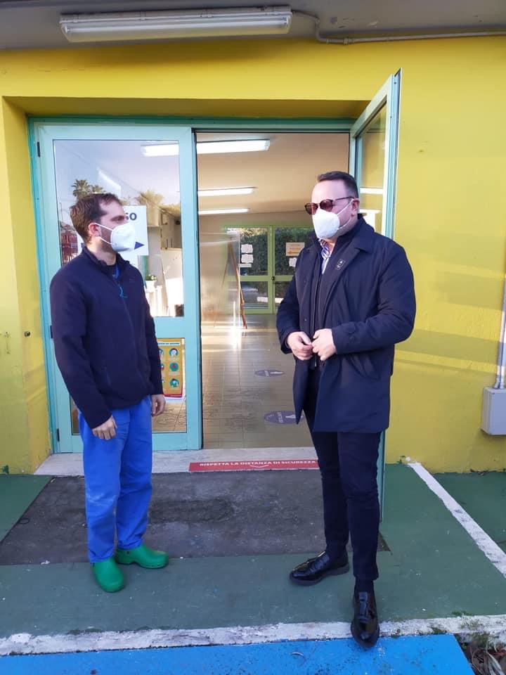 Visita del Sindaco all’USCA di Salerno 