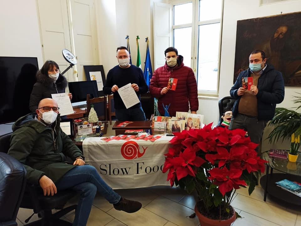 Siglato protocollo tra Comune di Pellezzano e Slow Food
