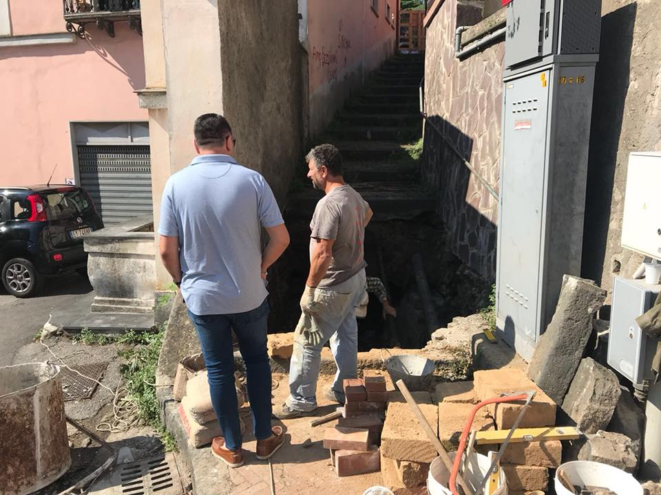 SP7 e scala Via Gramsci-Piazza di Capezzano: al via i lavori