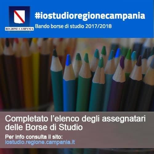 "IoStudio", pubblicata sul Burc la graduatoria delle borse di studio