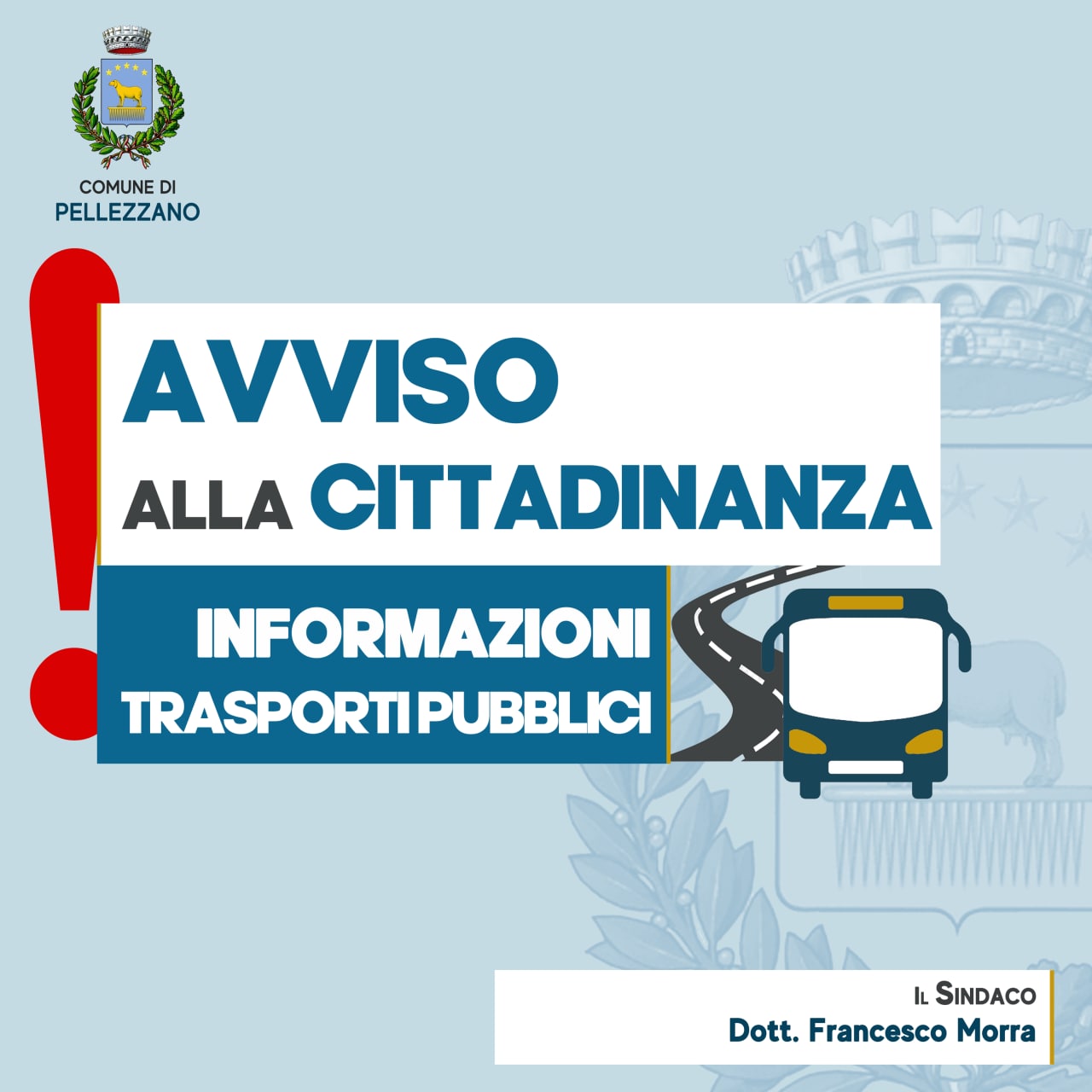 Disposto servizio navetta sostitutivo 