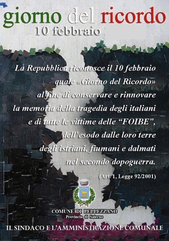 10 febbraio, giorno del ricordo 