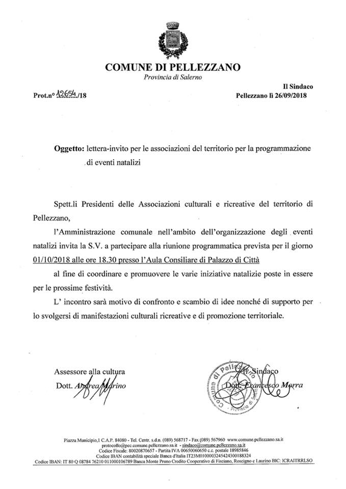 Incontro con le associazioni