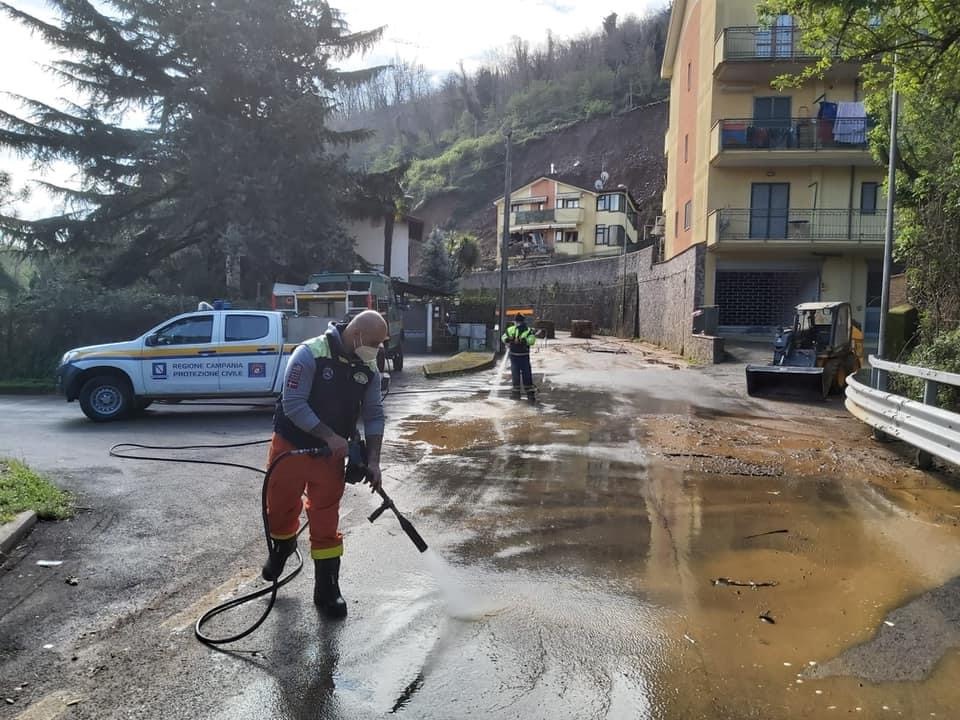 Istanza di dissequestro aree interessate da frana a Coperchia
