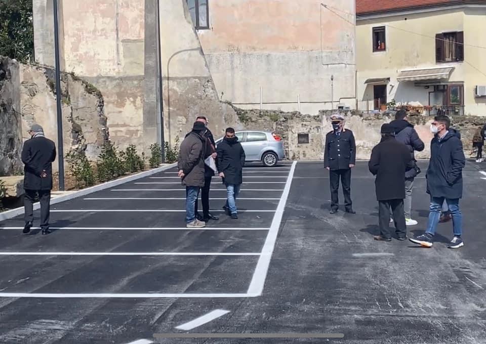 Aperto il nuovo parcheggio in Via L.Cacciatore 