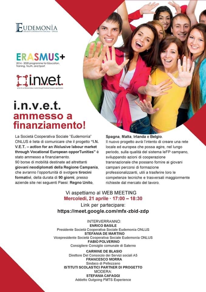 Finanziato il progetto IN.V.E.T.