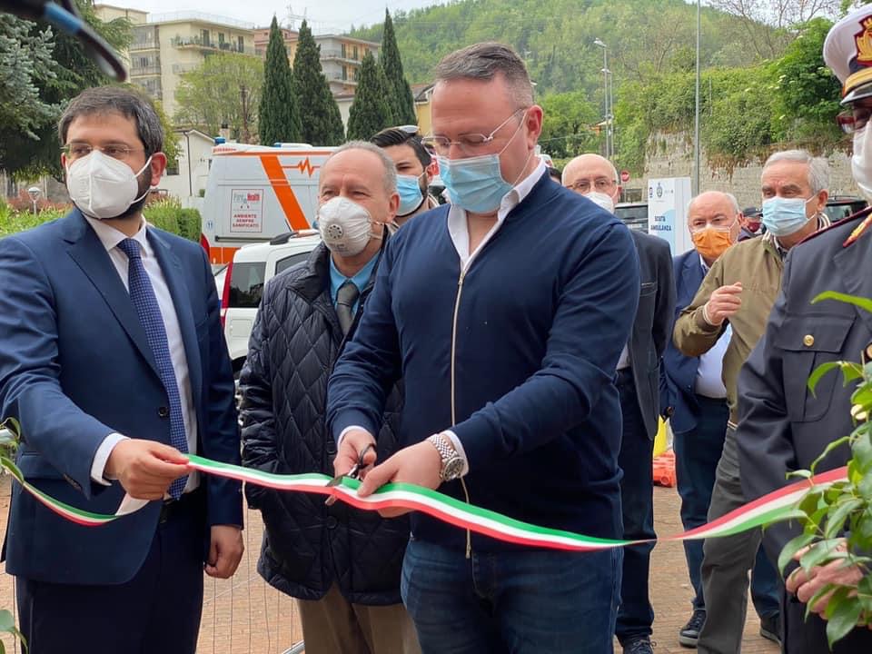 Inaugurato il Centro Vaccinale di Pellezzano