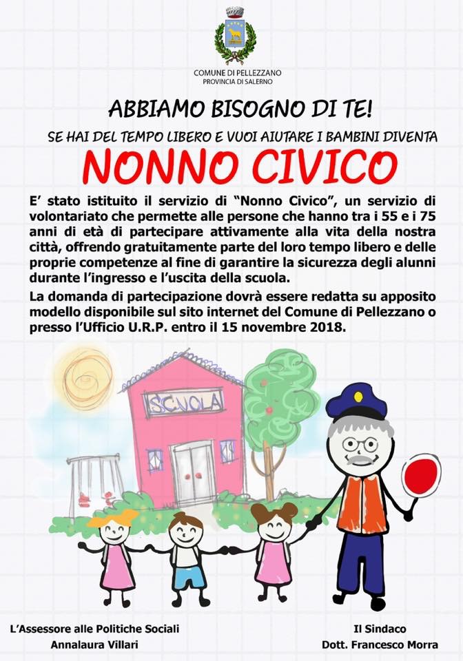 Al via il progetto “Nonno Civico”