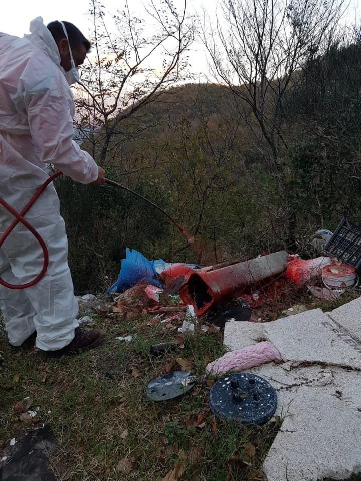 Rimosso l’amianto sulla SP129 Pellezzano-Cava