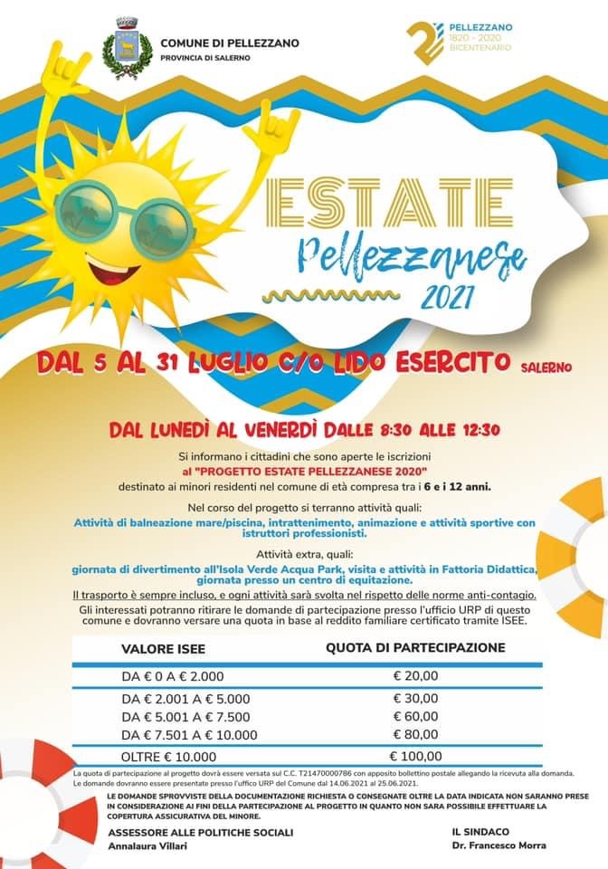 Estate Pellezzanese, al via le iscrizioni 