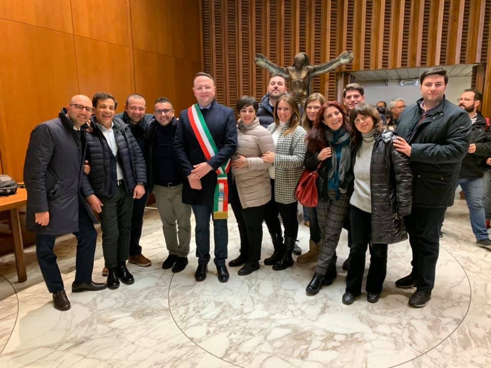 L’Amministrazione Comunale all’Udienza Generale di Papa Francesco