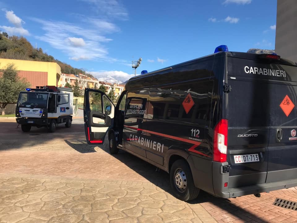 Petardi inesplosi, l’intervento della Protezione Civile e degli artificieri 