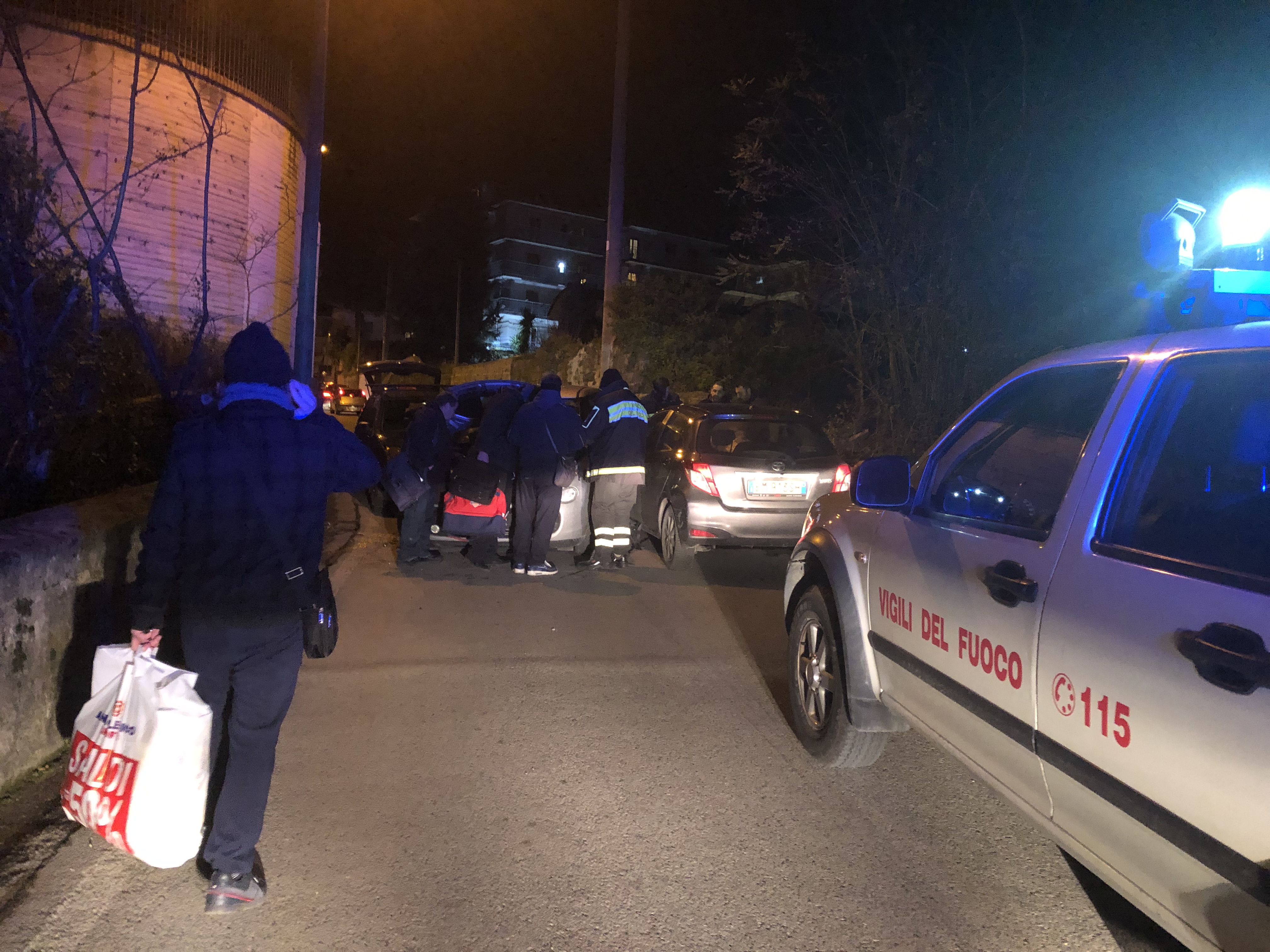 Via Tenente Farina riaperta al traffico 