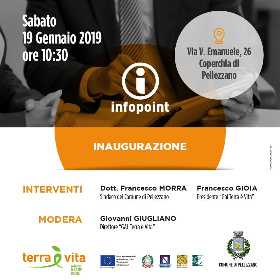 Inaugurazione InfoPoint GAL Terra è Vita 