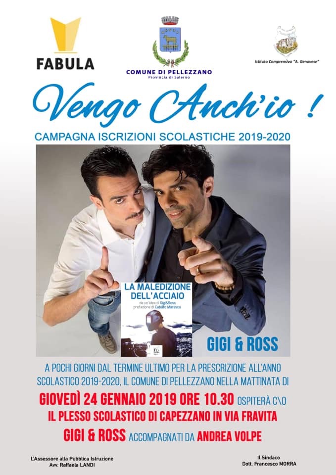 Gigi&Ross come testimonial della buona scuola 