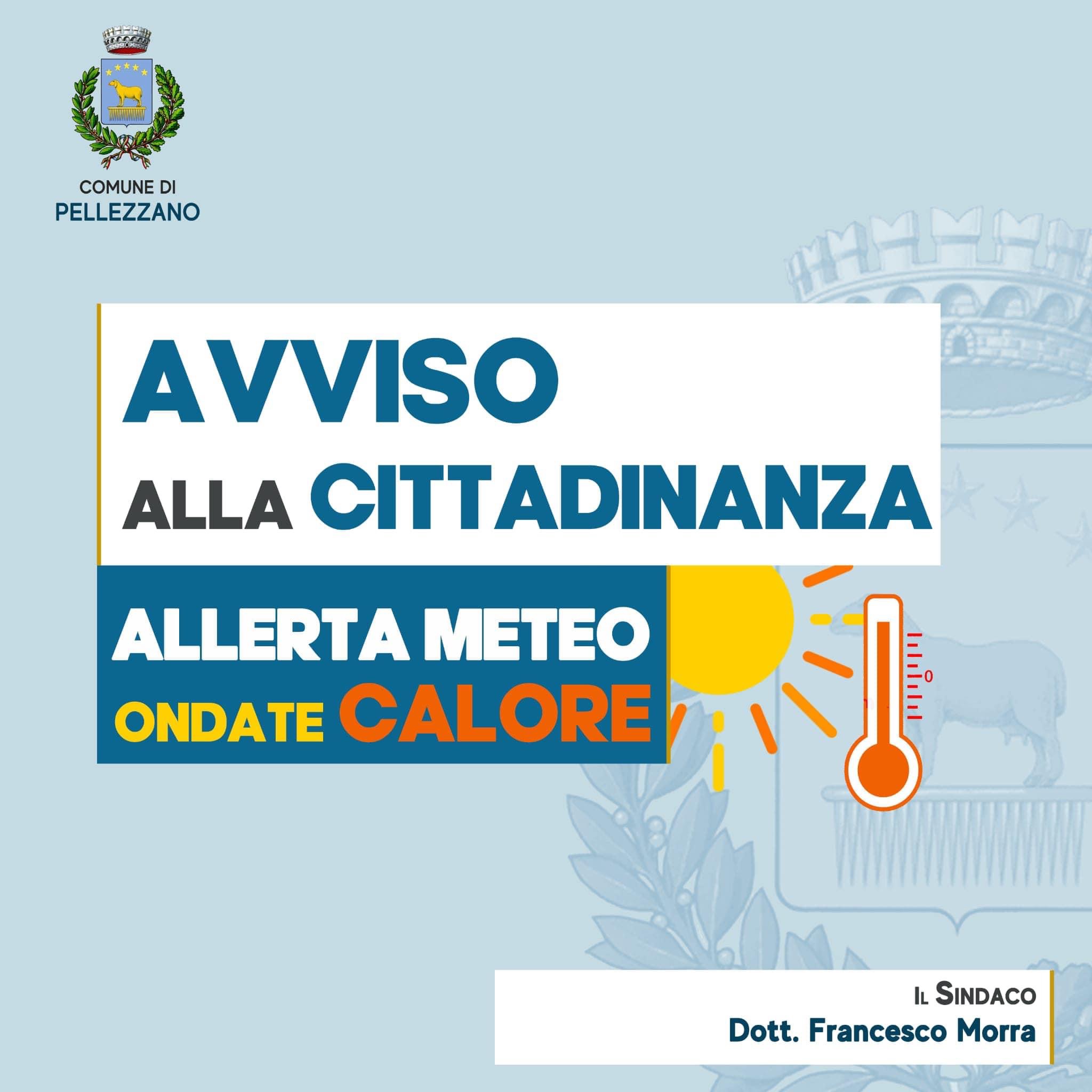 Ondata di calore dalle 8 di domani 