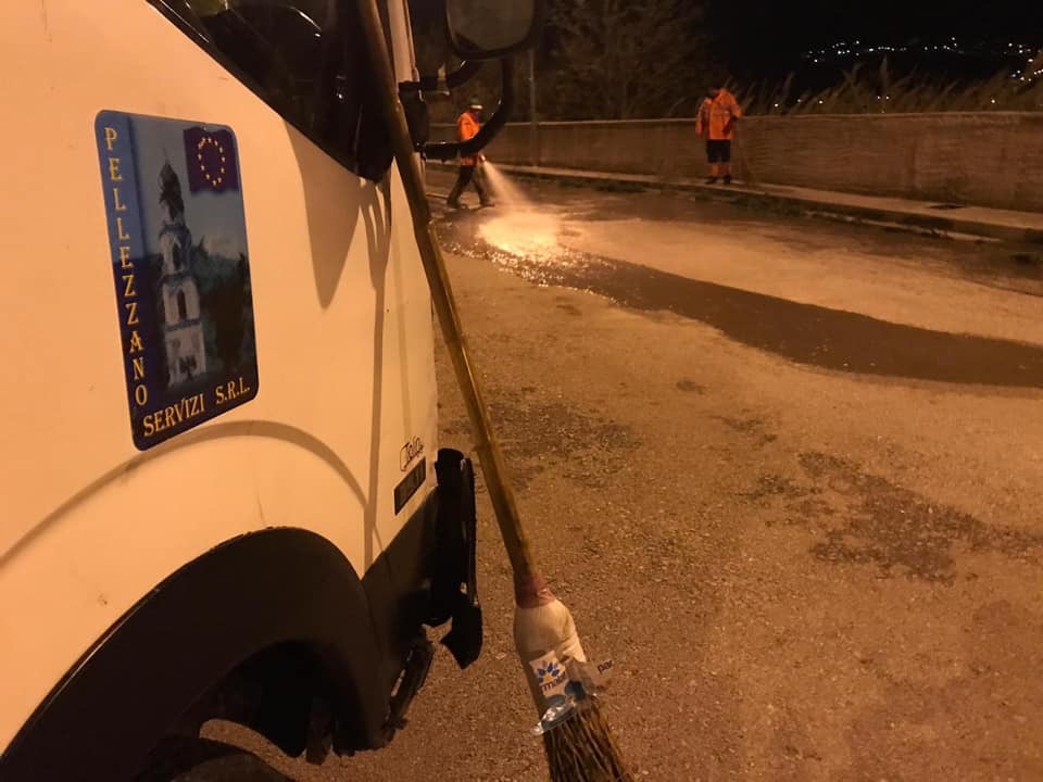 Intervento urgente di ripristino della rete fognaria 