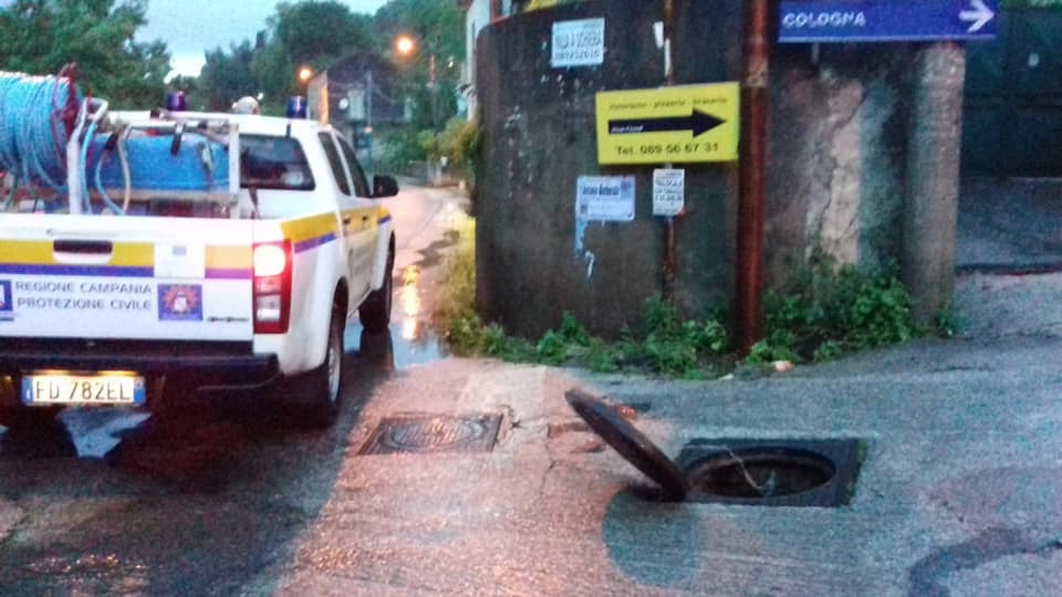 Attive le unità di Protezione Civile