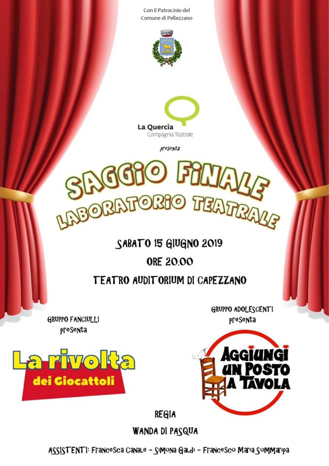 Laboratorio teatrale - saggio finale 