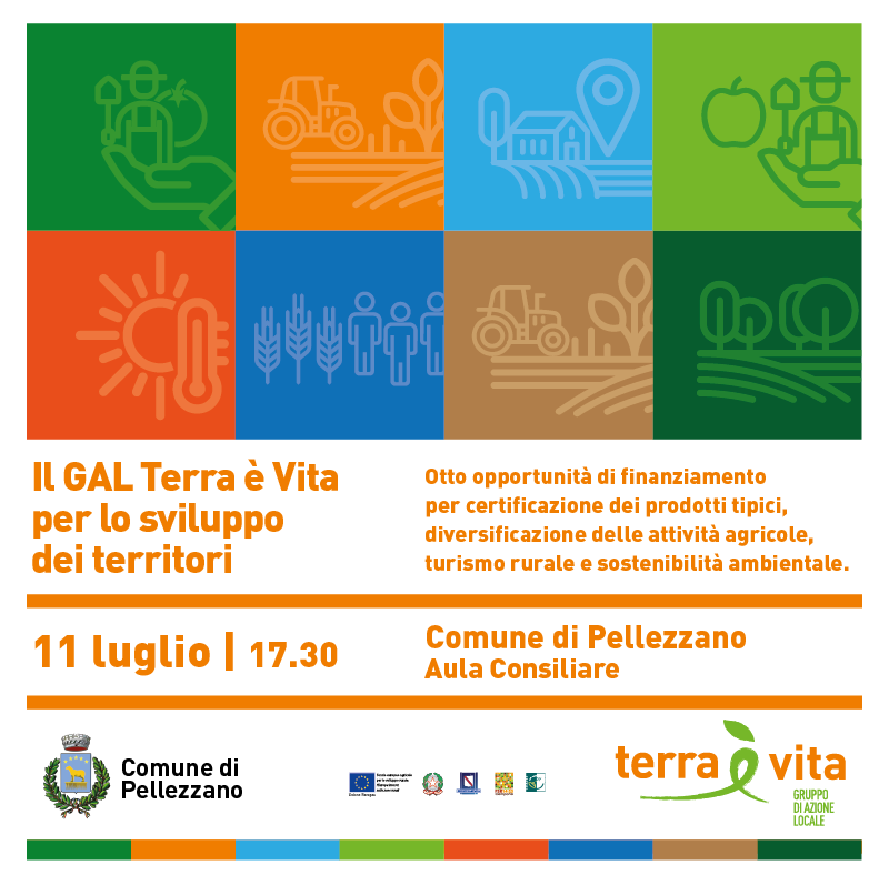 GAL Terra è Vita, appuntamento a Giovedì 11 Luglio