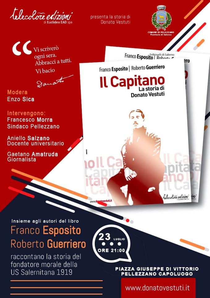“Il Capitano”, la storia di Donato Vestuti